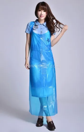 Medical Disposable Machine LDPE PE Tablier Biodegradable PLA Pbat Corn Starch Apron Plastic Apron Making Machine
