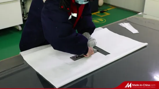 Viscose and Polyester Spunlace Non Woven Fabric for Wipes Material