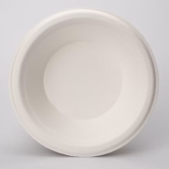 12oz White Salad Holder 100% Compost Pulp Biodegradable Compostable Paper Paper Tableware